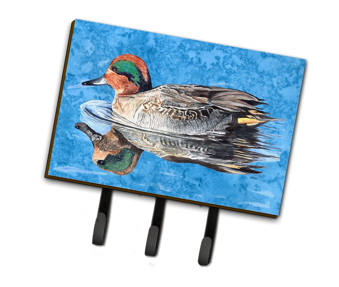 Teal Duck Leash or Key Holder  the-store.com.