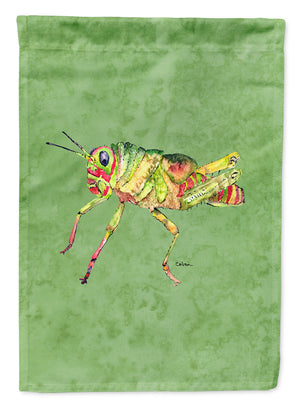 Grasshopper on Avacado Flag Garden Size