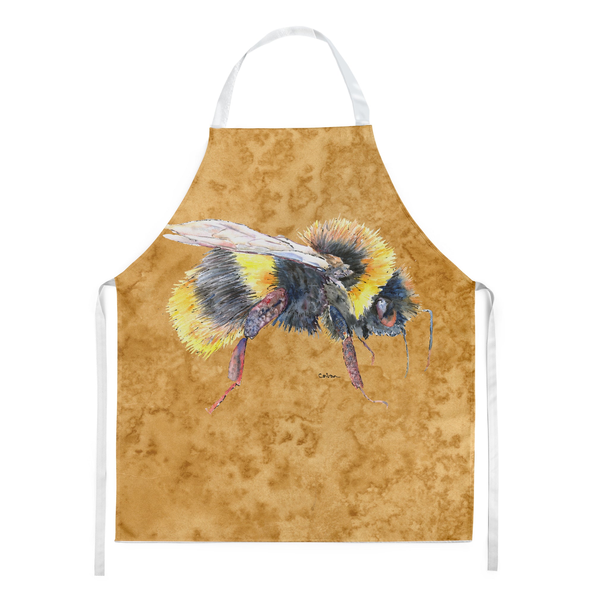 Bee on Gold Apron  the-store.com.