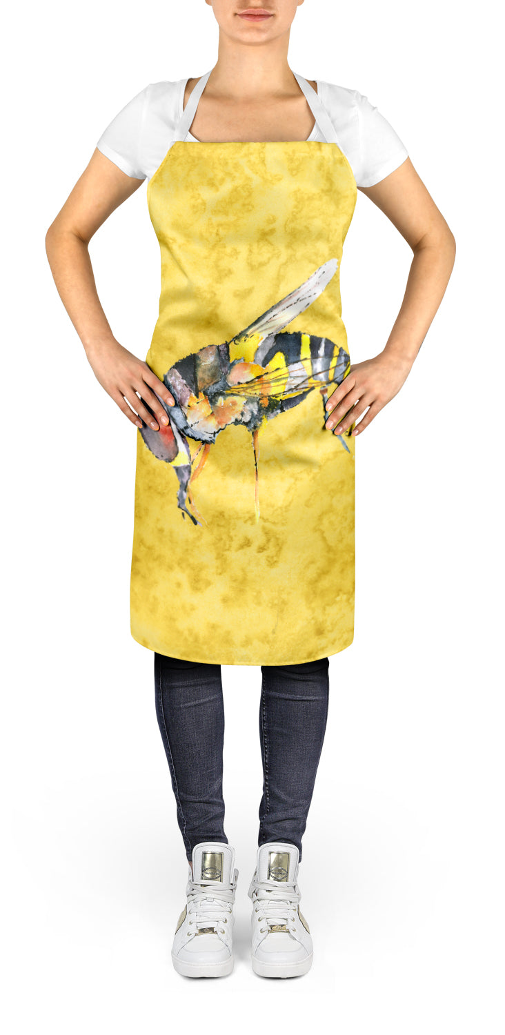 Caroline's Treasures Bee on Yellow Apron – Artist-Designed Kitchen, BBQ & Craft Apron
