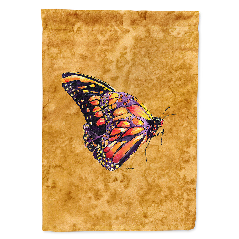 Butterfly on Gold Flag Canvas House Size  the-store.com.