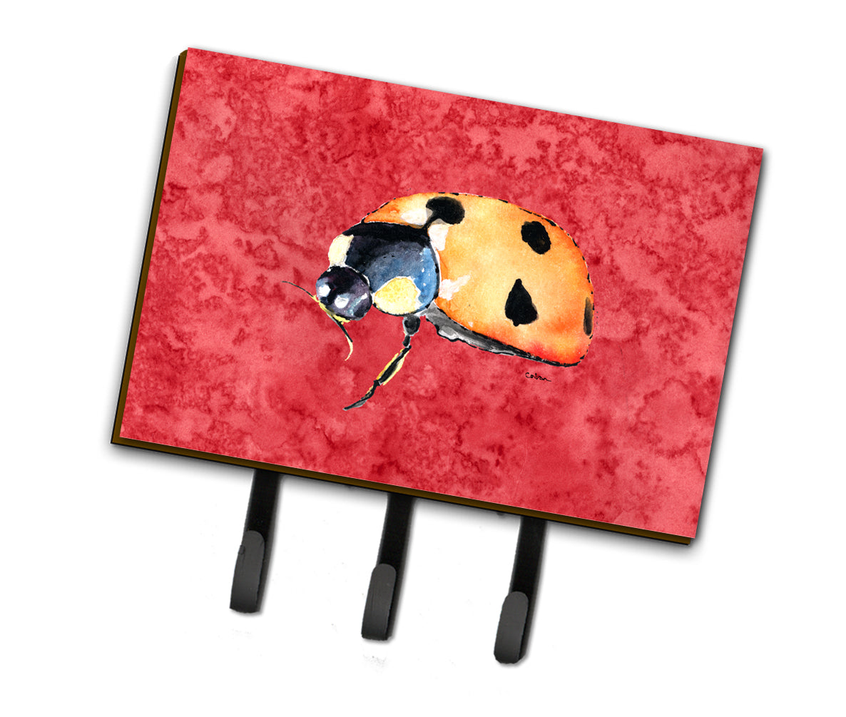 Lady Bug on Red Leash or Key Holder  the-store.com.