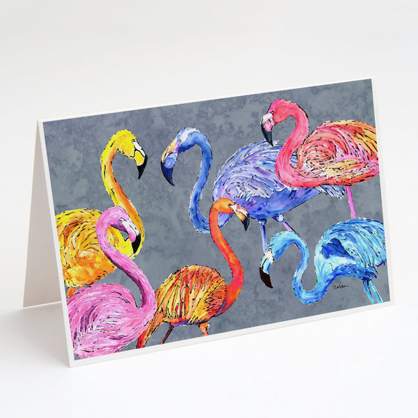 Buy this Flamingo Six Senses Greeting Cards and Envelopes Pack of 8