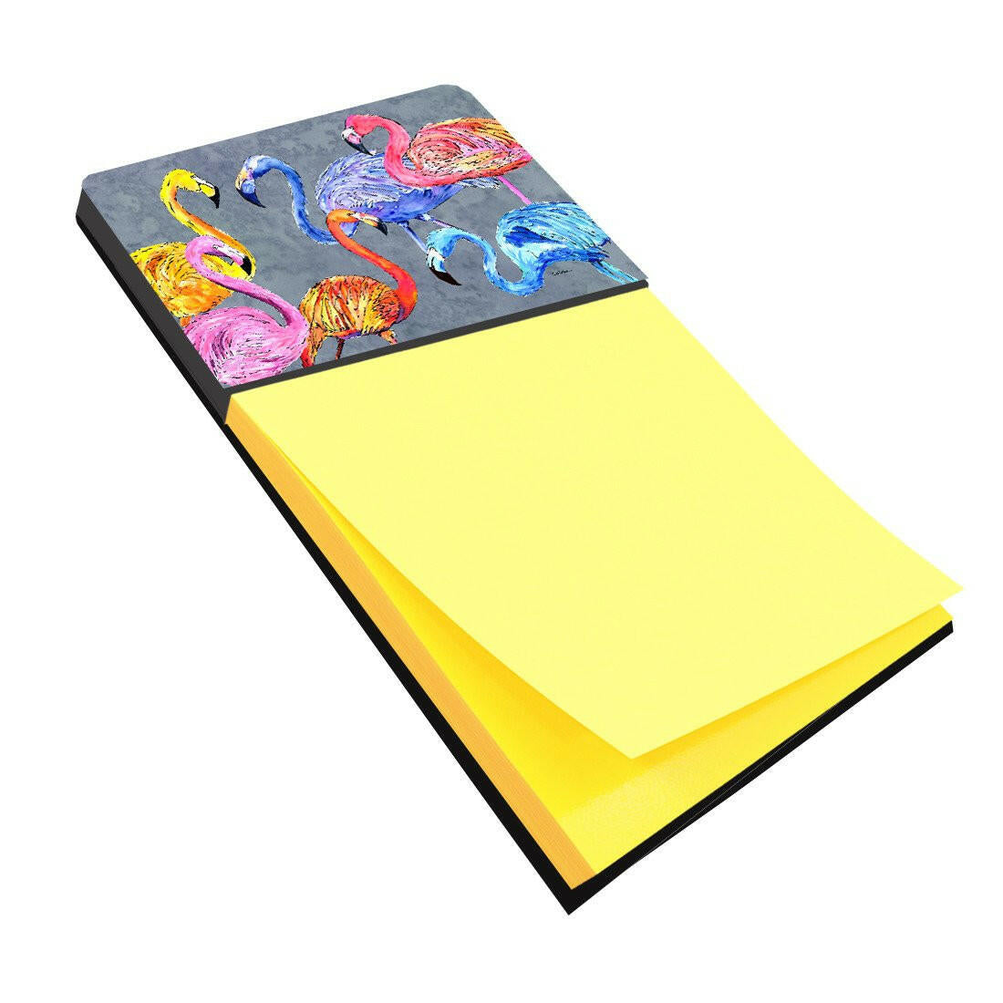 Flamingo Six Senses Refiillable Sticky Note Holder or Postit Note Dispenser 8871SN by Caroline&#39;s Treasures