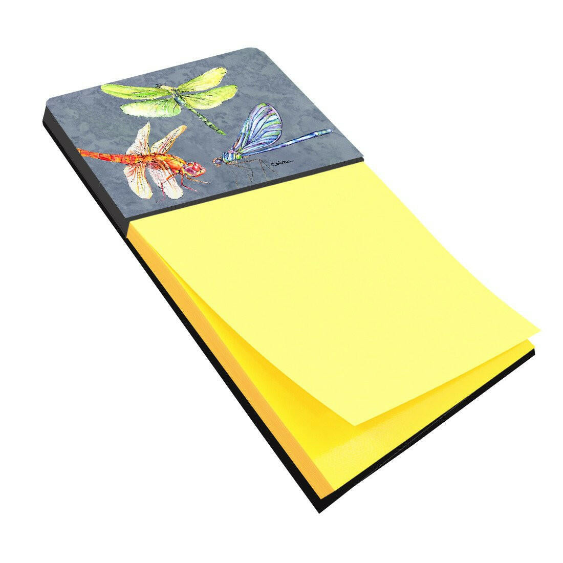 Dragonfly Times Three Refiillable Sticky Note Holder or Postit Note Dispenser 8878SN by Caroline's Treasures