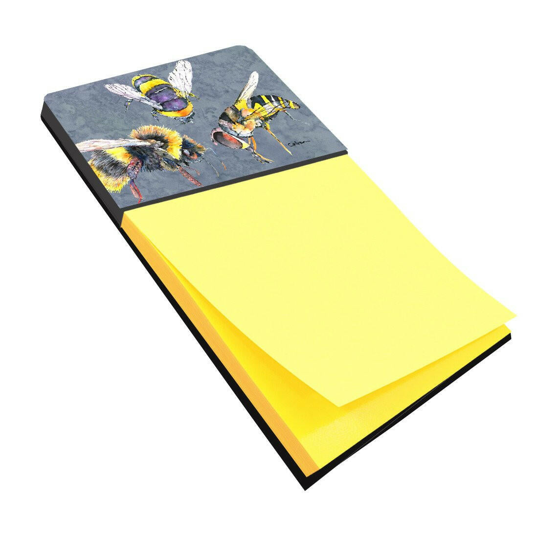 Bee Bees Times Three Refiillable Sticky Note Holder or Postit Note Dispenser 8879SN by Caroline&#39;s Treasures