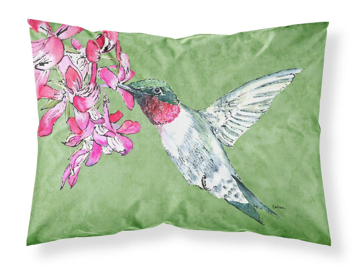 Hummingbird Moisture wicking Fabric standard pillowcase by Caroline&#39;s Treasures