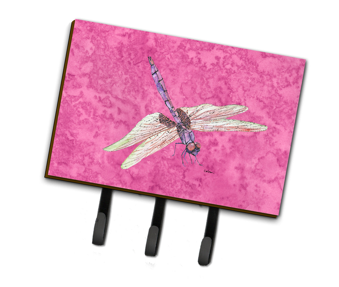 Dragonfly on Pink Leash or Key Holder  the-store.com.