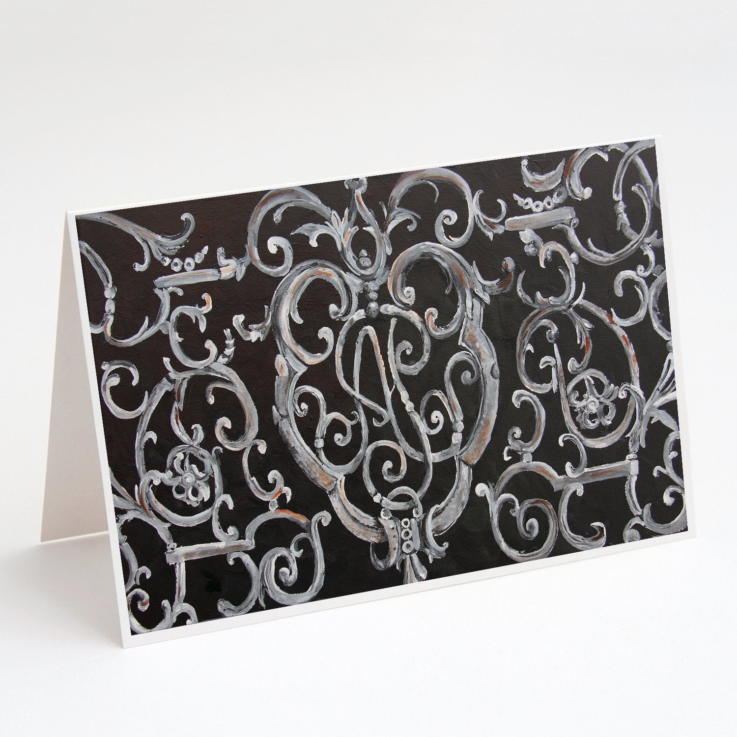 Buy this Ironwork Fence Greeting Cards and Envelopes Pack of 8
