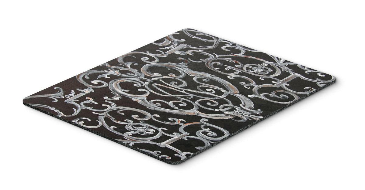 Ironwork Fence Mouse Pad, Hot Pad or Trivet 8927MP by Caroline&#39;s Treasures