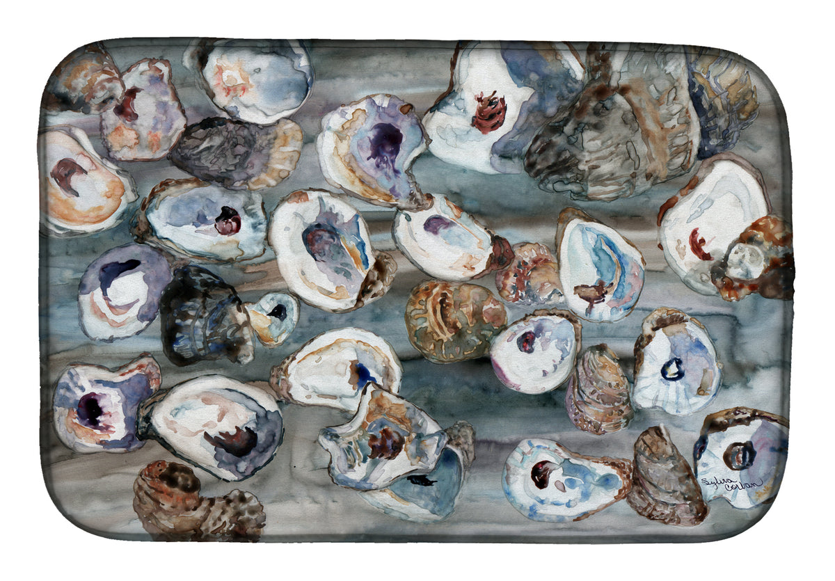 Bunch of Oysters Dish Drying Mat 8957DDM