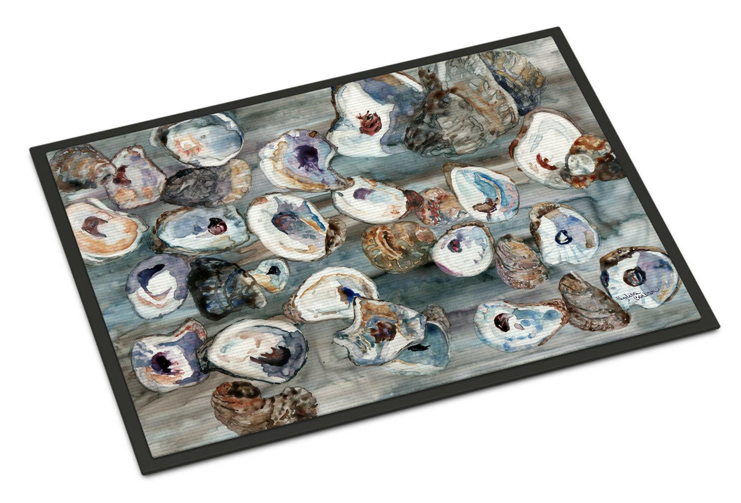 Bunch of Oysters Indoor or Outdoor Mat 18x27 8957MAT - the-store.com