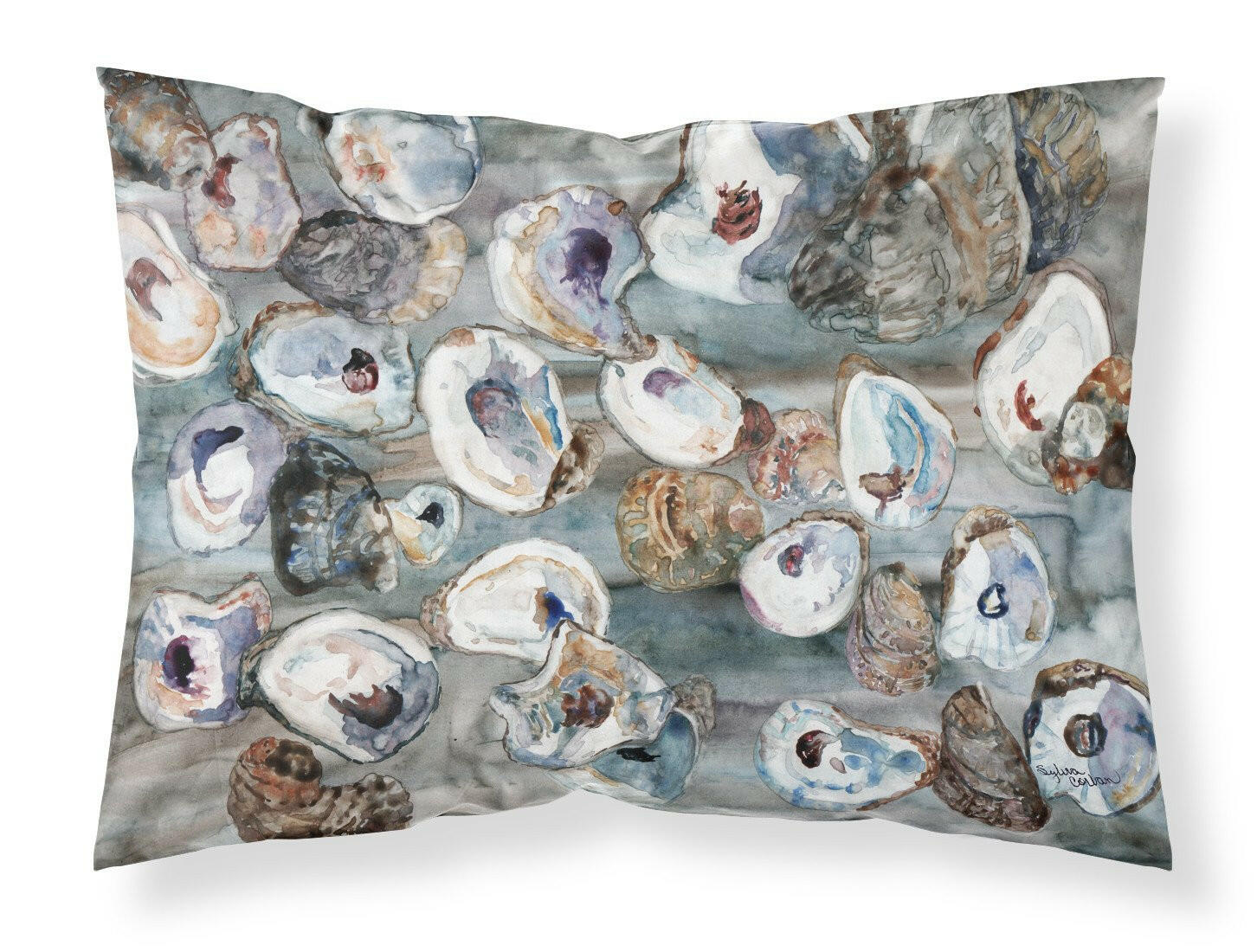 Bunch of Oysters Fabric Standard Pillowcase 8957PILLOWCASE by Caroline's Treasures