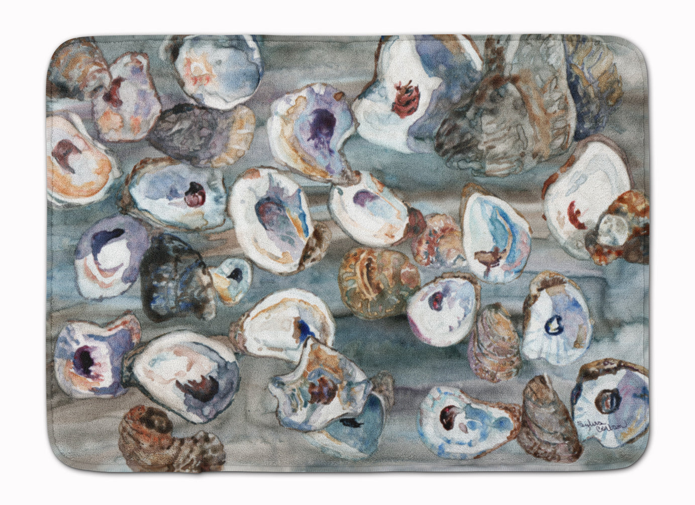 Bunch of Oysters Machine Washable Memory Foam Mat 8957RUG - the-store.com