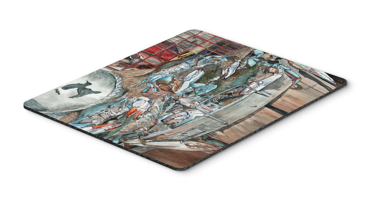 Basket Full of Blue Crabs Mouse Pad, Hot Pad or Trivet 8961MP by Caroline&#39;s Treasures