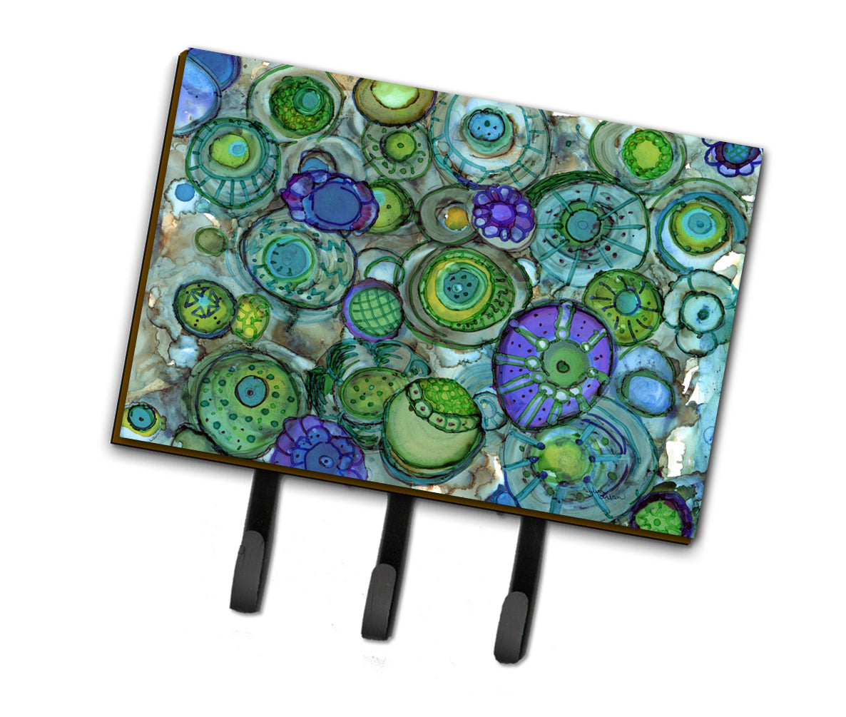 Abstract in Blues and Greens Leash or Key Holder 8962TH68  the-store.com.