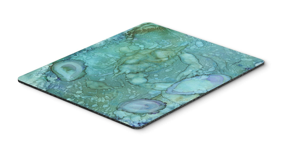 Abstract Crabs and Oysters Mouse Pad, Hot Pad or Trivet 8963MP by Caroline&#39;s Treasures