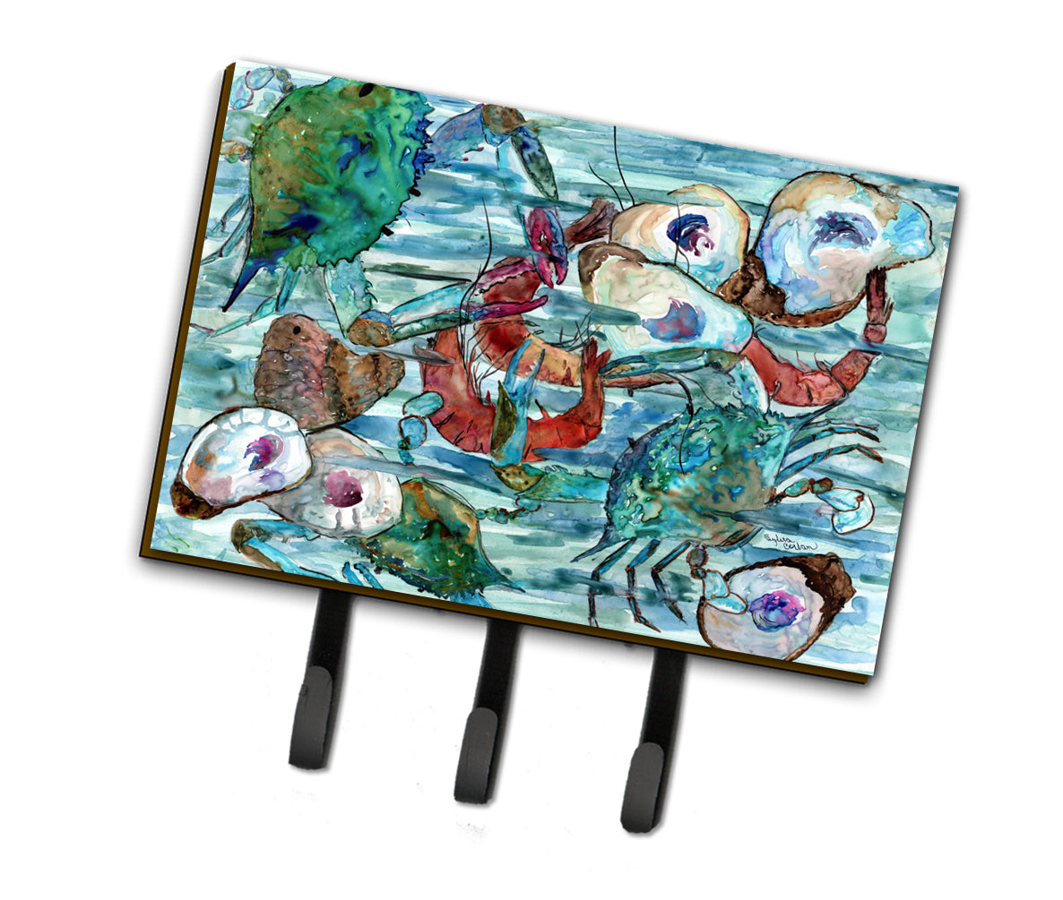 Watery Shrimp, Crabs and Oysters Leash or Key Holder 8964TH68