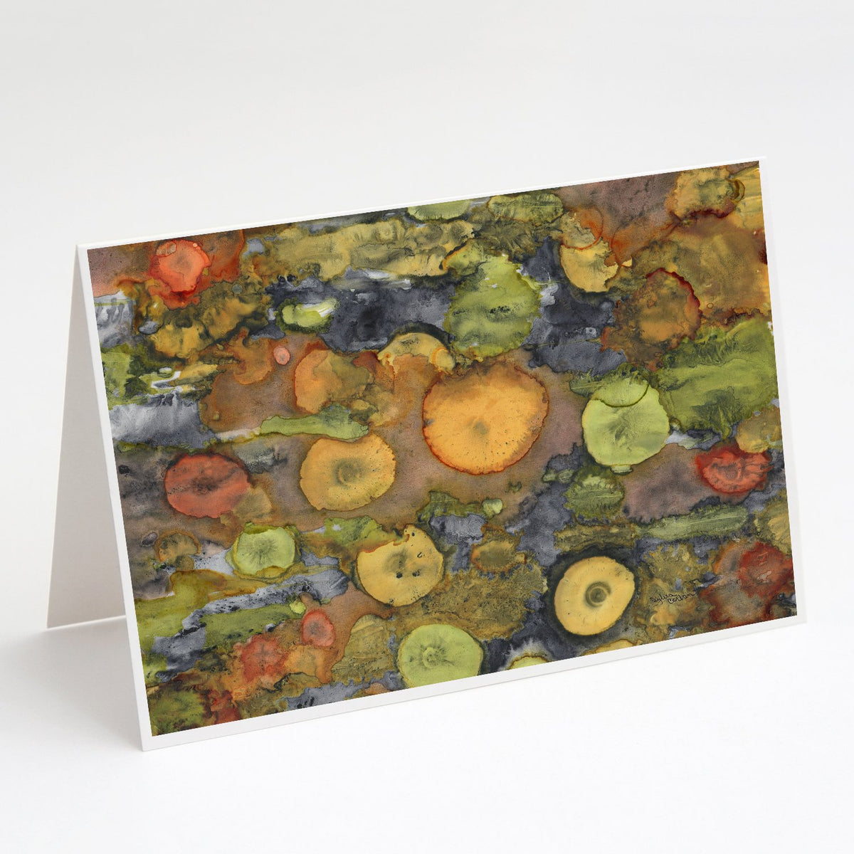 Buy this Abstract with Mother Earth Greeting Cards and Envelopes Pack of 8