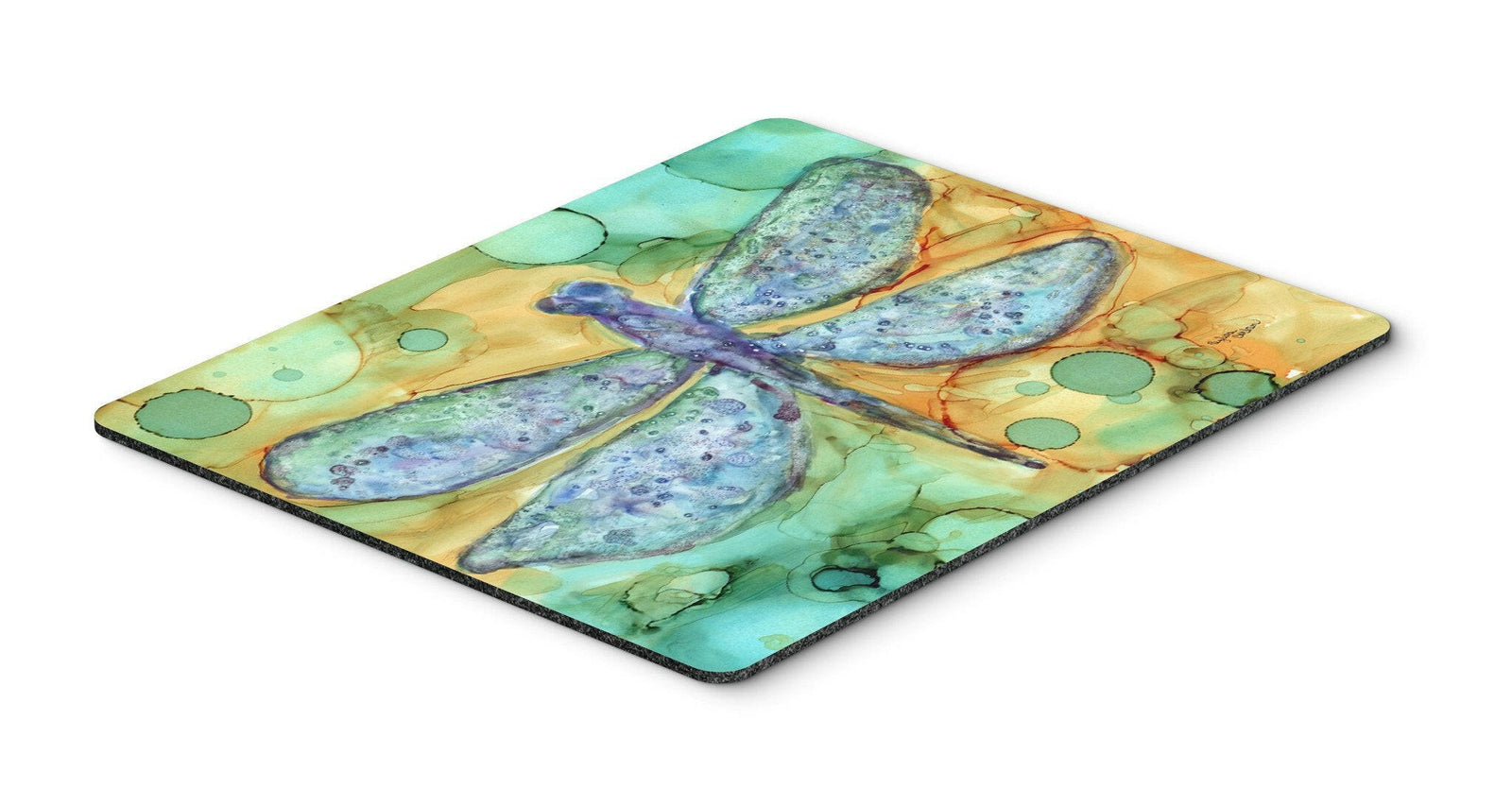 Abstract Dragonfly Mouse Pad, Hot Pad or Trivet 8967MP by Caroline's Treasures