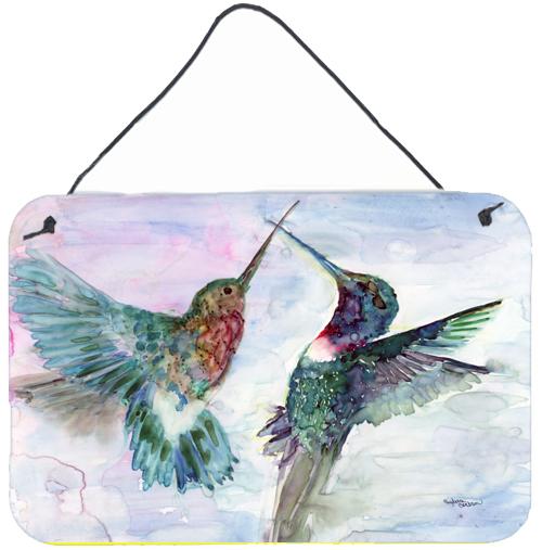 Hummingbird Combat Wall or Door Hanging Prints by Caroline&#39;s Treasures