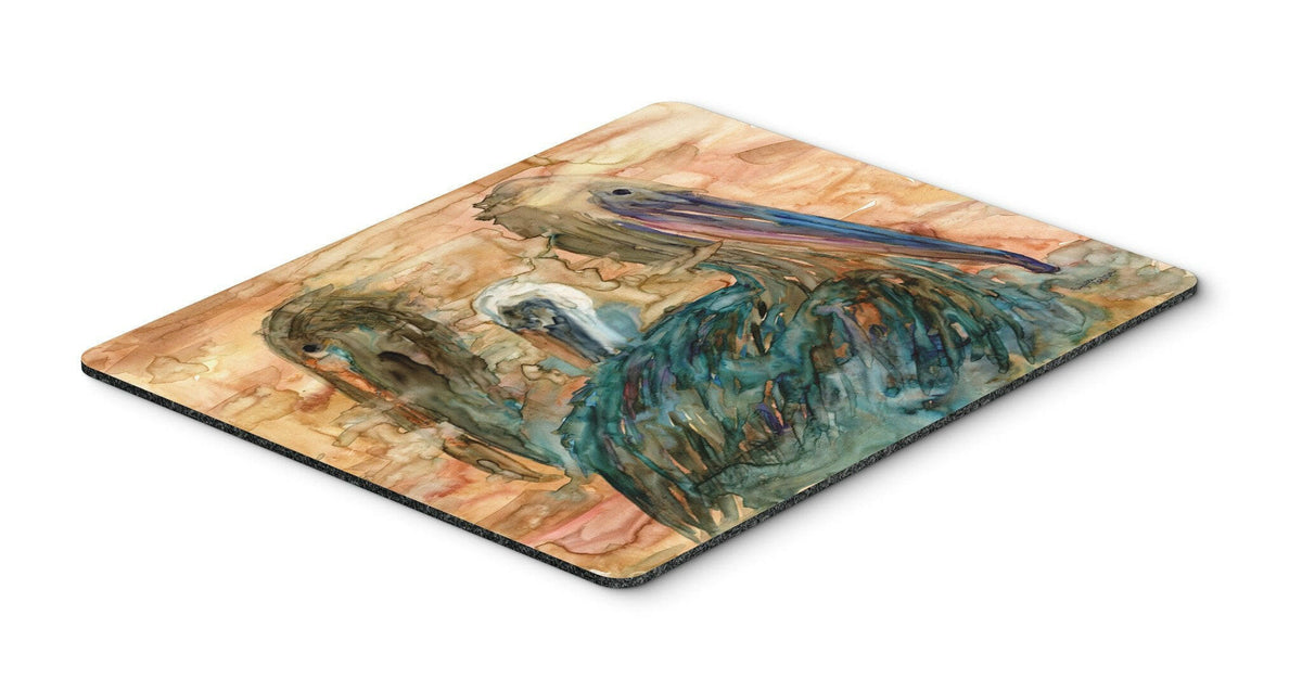 Abstract Pelicans Mouse Pad, Hot Pad or Trivet 8977MP by Caroline&#39;s Treasures