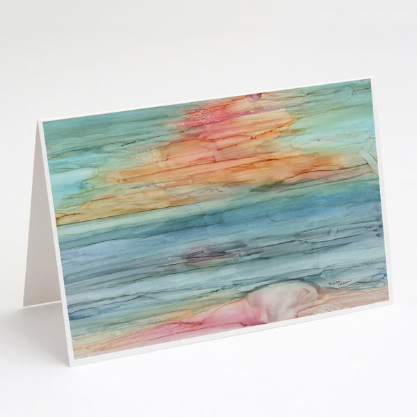 Buy this Abstract Rainbow Greeting Cards and Envelopes Pack of 8