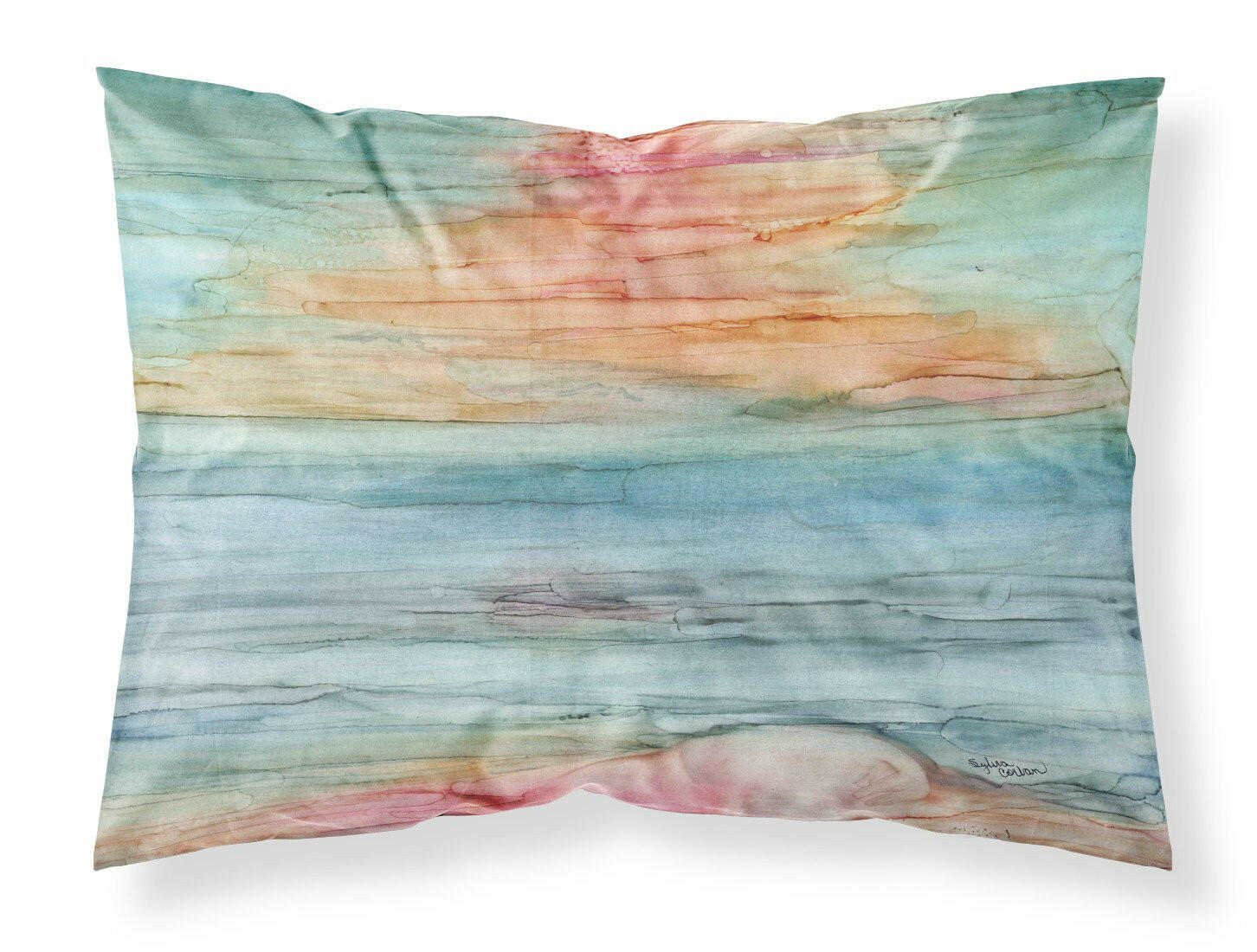 Abstract Rainbow Fabric Standard Pillowcase 8979PILLOWCASE by Caroline's Treasures