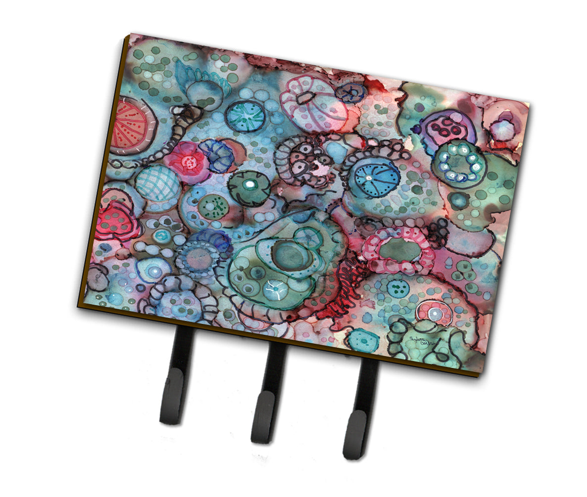 Abstract in Reds and Blues Leash or Key Holder 8982TH68