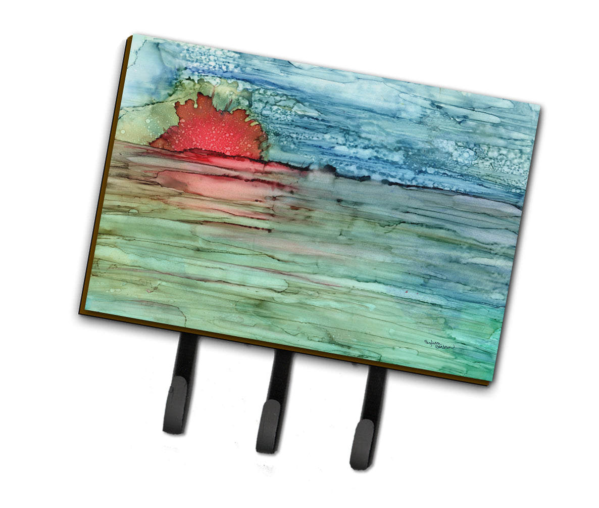 Abstract Sunset on the Water Leash or Key Holder 8984TH68