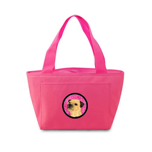 Pink Border Terrier  Lunch Bag or Doggie Bag LH9368PK by Caroline&#39;s Treasures