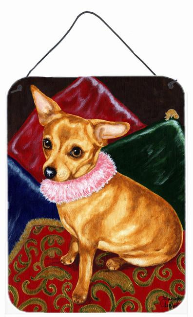 Pillow Princess Chihuahua Wall or Door Hanging Prints AMB1389DS1216 by Caroline&#39;s Treasures