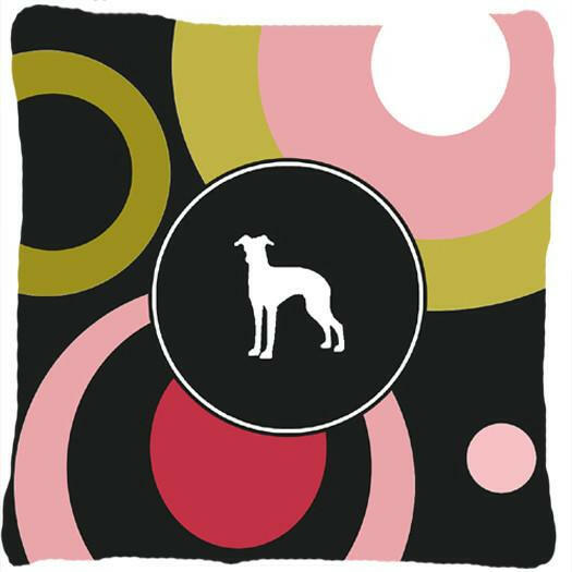 Italian Greyhound Decorative   Canvas Fabric Pillow by Caroline&#39;s Treasures