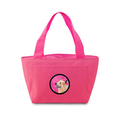 Pink Australian Cattle Dog  Lunch Bag or Doggie Bag LH9362PK by Caroline&#39;s Treasures