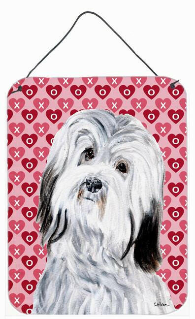 Caroline's Treasures Havanese Hearts and Love Wall or Door Hanging Prints SC9713DS1216
