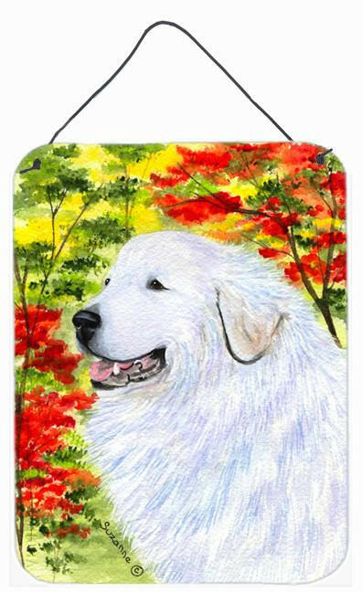 Caroline's Treasures Great Pyrenees Aluminium Metal Wall or Door Hanging Prints