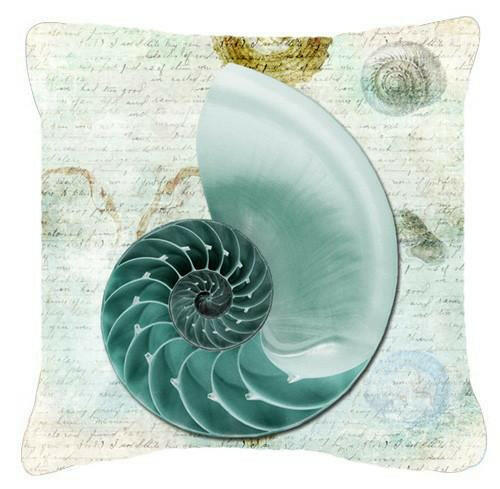 Shells    Canvas Fabric Decorative Pillow by Caroline's Treasures
