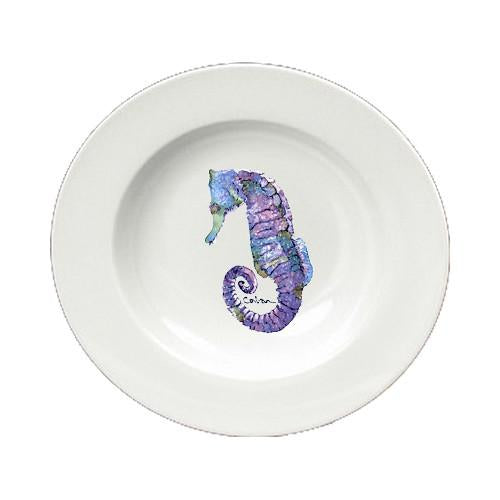 Seahorse  Ceramic - Bowl Round 8.25 inch 8639-SBW by Caroline&#39;s Treasures