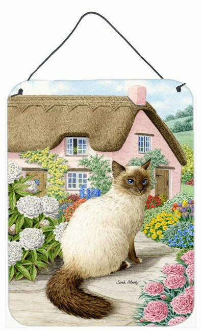Caroline's Treasures Birman Cat and Cottage Wall or Door Hanging Prints ASA2086DS1216