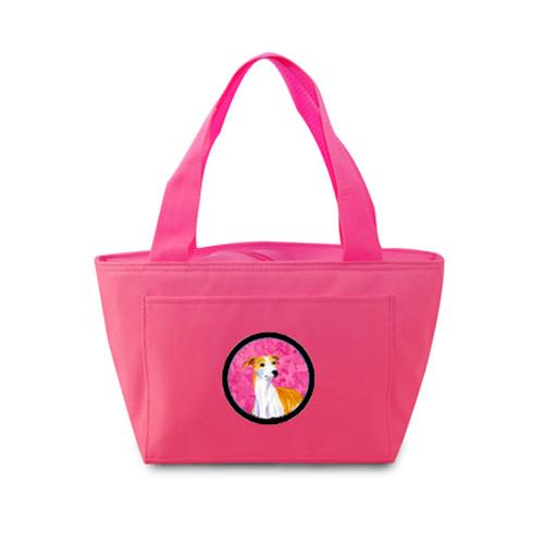 Pink Whippet  Lunch Bag or Doggie Bag LH9373PK by Caroline&#39;s Treasures