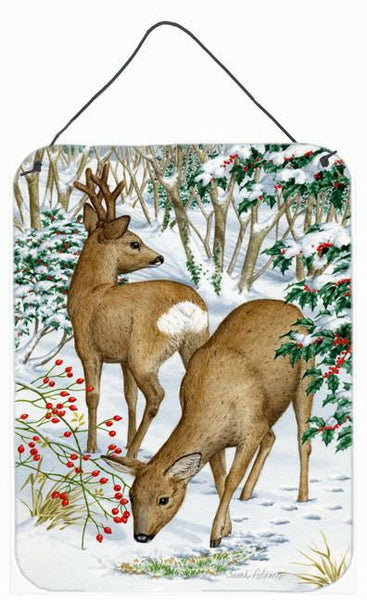 European Roe Deer Western Roe Deer Wall or Door Hanging Prints ASA2004DS1216 by Caroline's Treasures