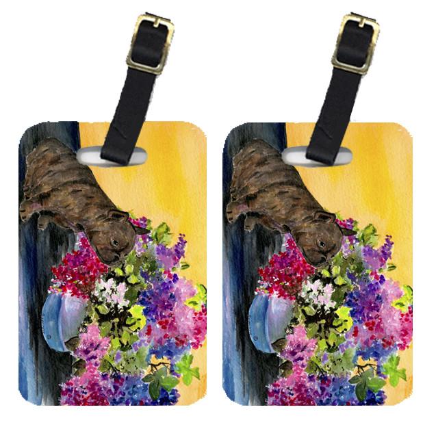 Pair of 2 French Bulldog Luggage Tags by Caroline&#39;s Treasures