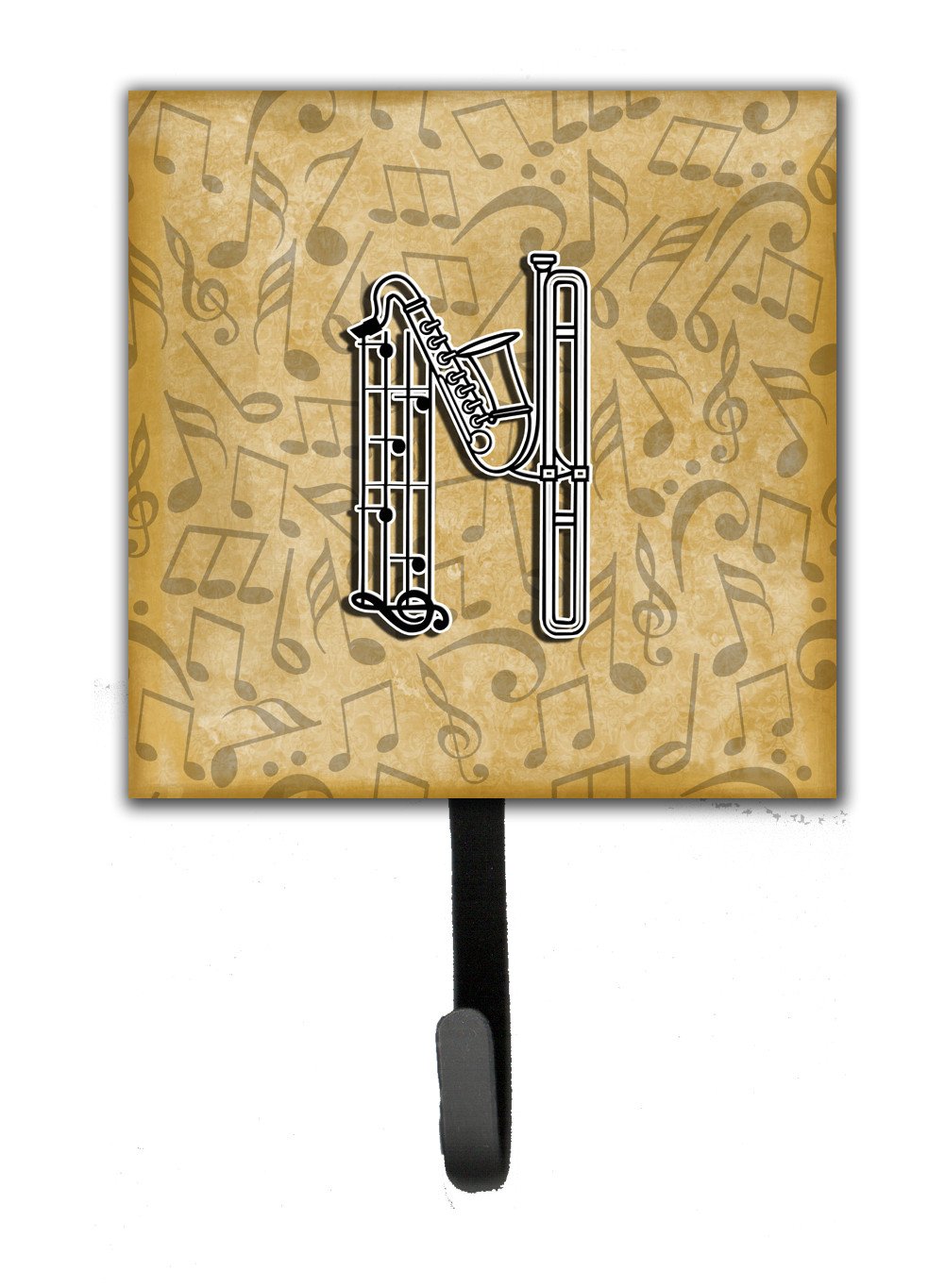 Letter N Musical Instrument Alphabet Leash or Key Holder CJ2004-NSH4 by Caroline&#39;s Treasures