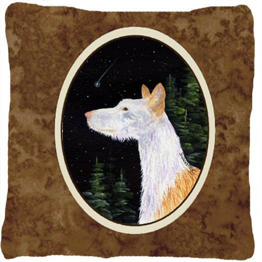 Starry Night Ibizan Hound Decorative   Canvas Fabric Pillow by Caroline&#39;s Treasures