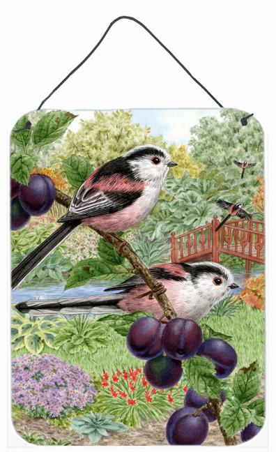 Long Tailed Tits Wall or Door Hanging Prints ASA2115DS1216 by Caroline&#39;s Treasures