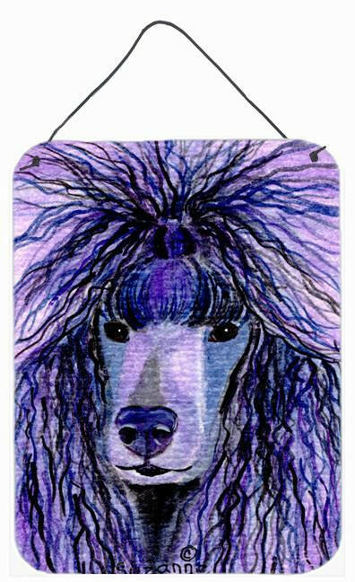 Caroline's Treasures Poodle Aluminium Metal Wall or Door Hanging Prints