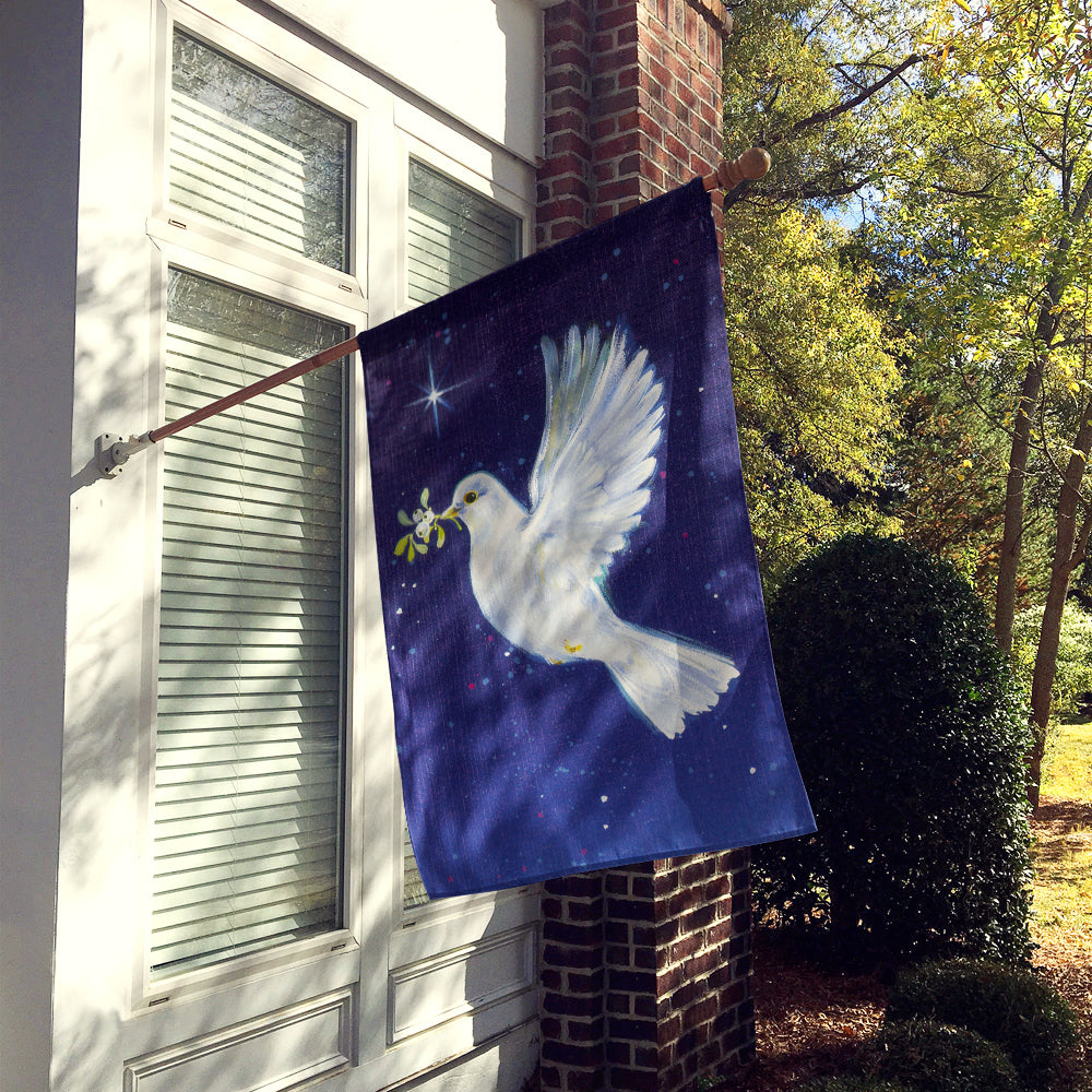 Colombe de la paix avec le drapeau de la branche d'olivier Taille de la maison en toile AAH1624CHF
