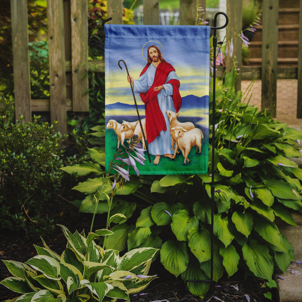 Jesus The Good Shepherd Flag Garden Size AAH6876GF.