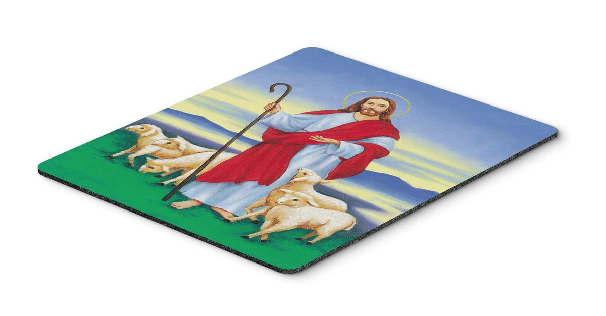 Jesus The Good Shepherd Mouse Pad, Hot Pad or Trivet AAH6876MP by Caroline&#39;s Treasures