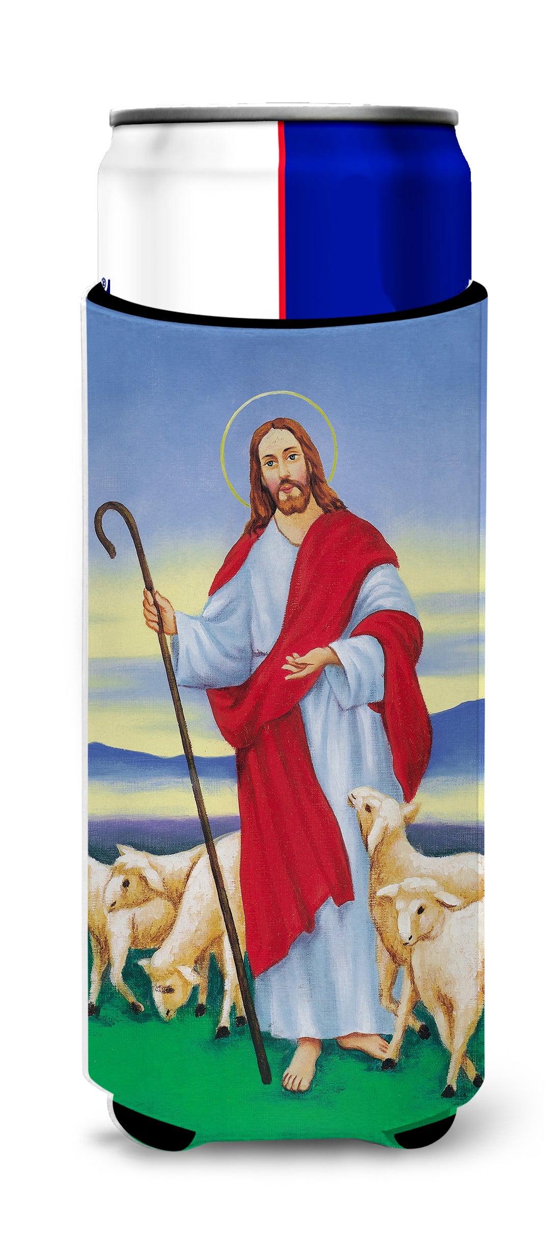 Jesus The Good Shepherd Ultra Beverage Insulators for slim cans AAH6876MUK